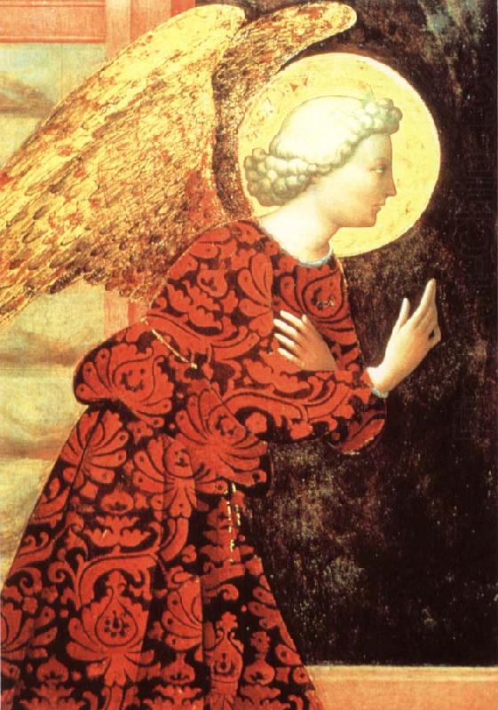 Archangel Gabriel, MASOLINO da Panicale